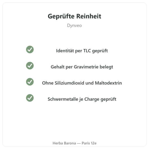 Shilajit pur – Dynveo – 60 % Fulvosäuren – 60 Kapseln Qualität Paris Herba Barona
