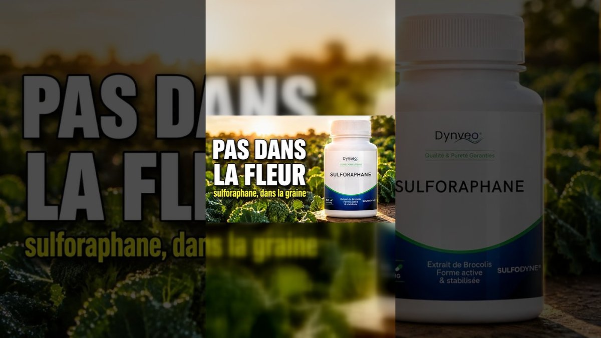 Vídeo Sulforafà – Extracte de bròquil – Dynveo – 100 mg París Herba Barona
