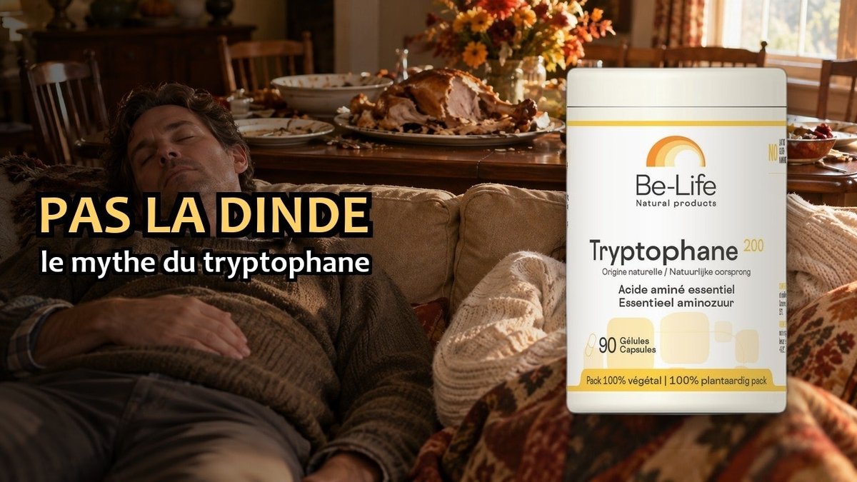 Vidéo Tryptophane 200 mg Be-Life Paris Herba Barona