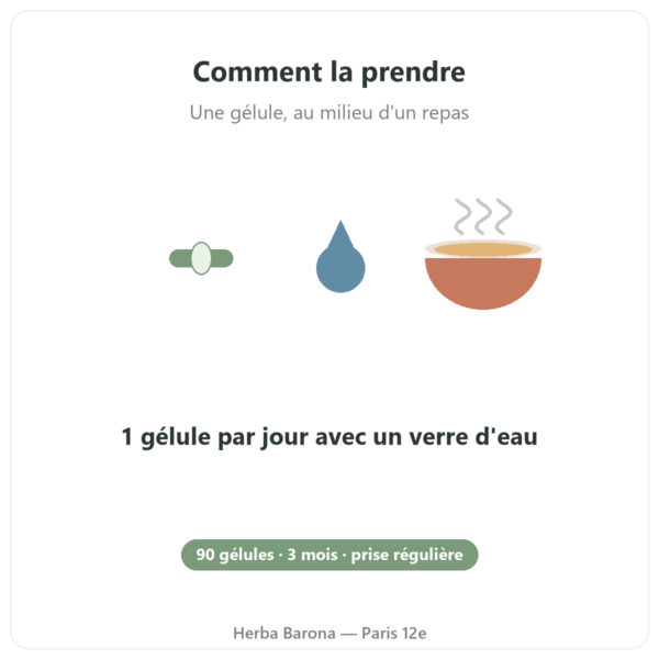 Vitamine B3 niacinamide Nutripure 54 mg 90 gélules mode d'emploi Paris Herba Barona