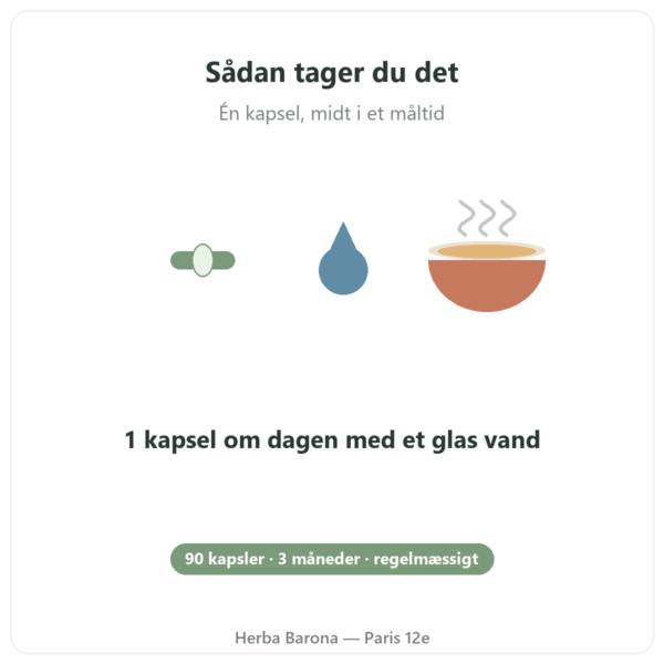 Vitamin B3 (niacinamid) Nutripure 90 kapsler anvendelse Paris Herba Barona