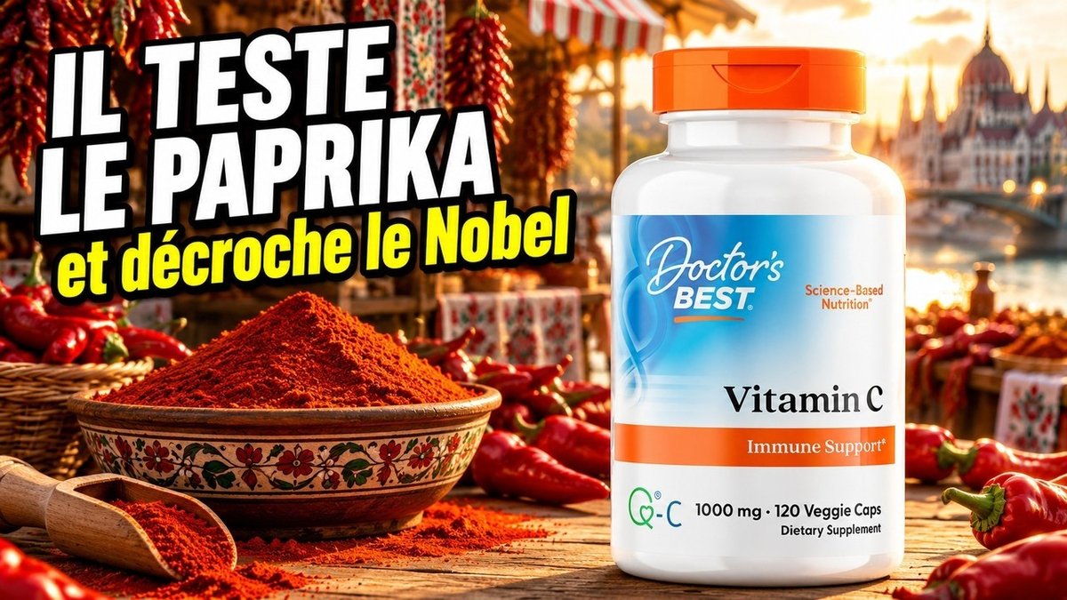 Vidéo Vitamine C 1000mg Quali-C Doctor's Best Paris Herba Barona