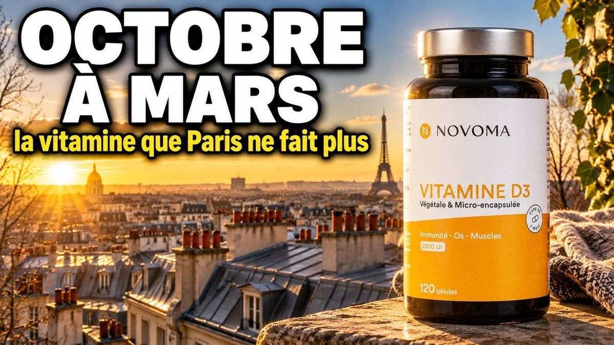 Vidéo Vitamine D3 Paris Herba Barona