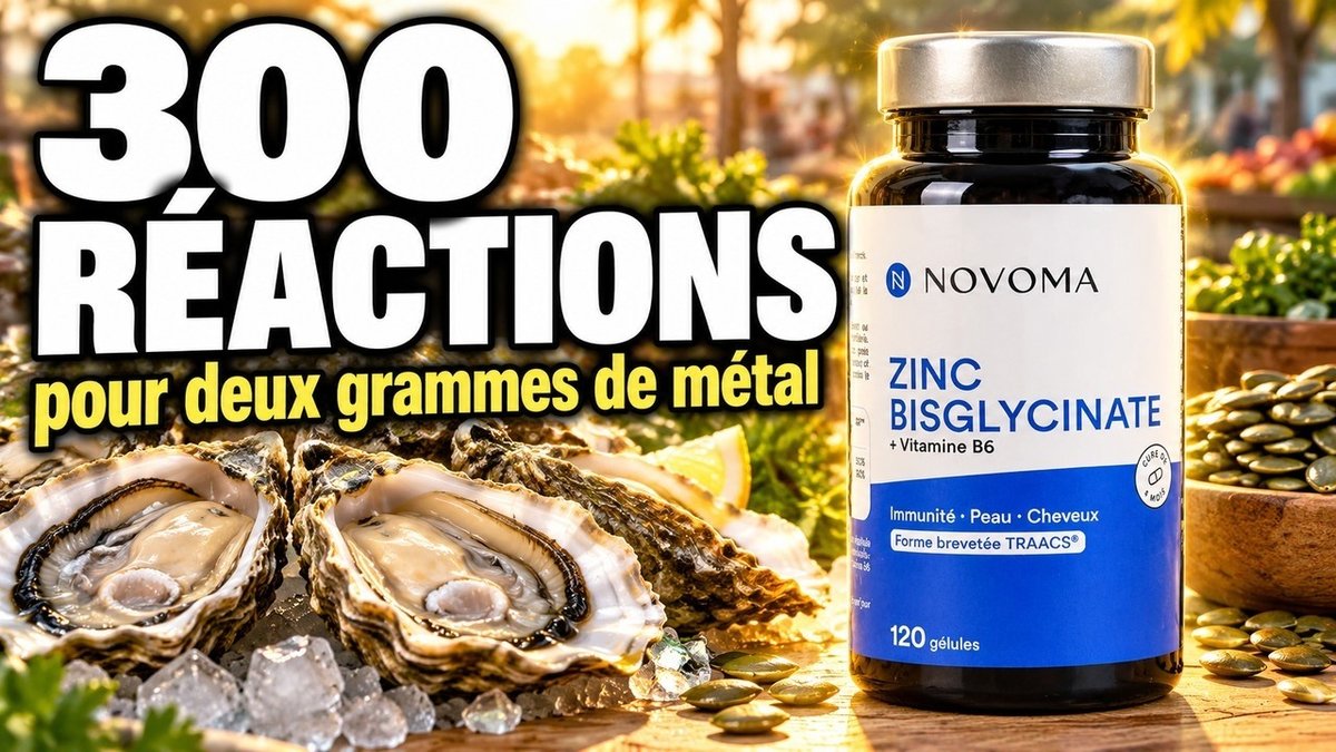 Vidéo Zinc Bisglycinate Paris Herba Barona