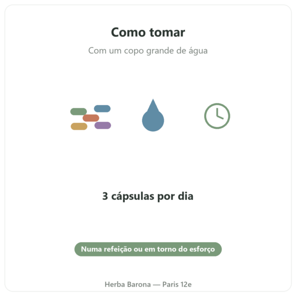 Active Curcumine Nutripure 90 cápsulas modo de utilização Paris Herba Barona