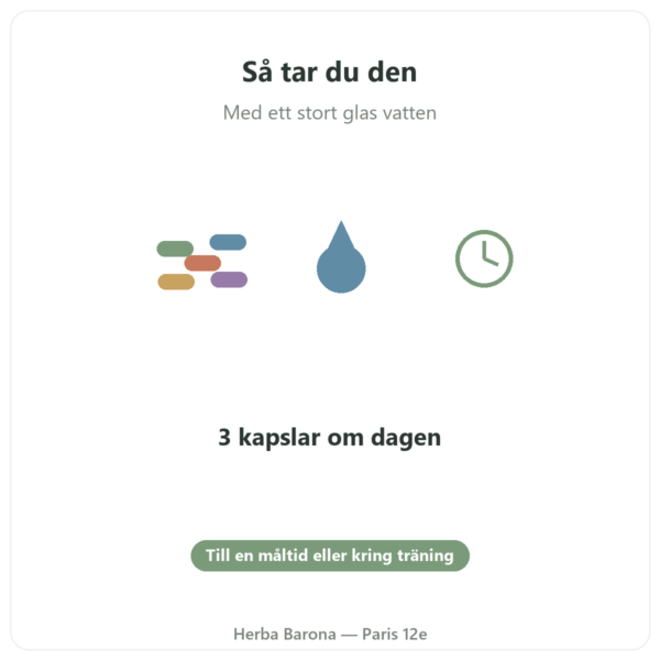 Active Curcumine Nutripure 90 kapslar användning Paris Herba Barona