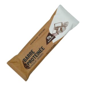 Barre protéinée chocolat amandes Nutripure 46 g Paris Herba Barona