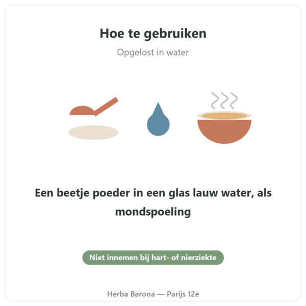 Natriumbicarbonaat voor voeding 500 g – Nature et Partage – 500 g gebruik Paris Herba Barona