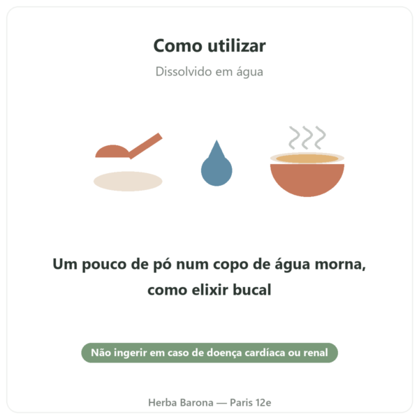 Bicarbonato de sódio alimentar 500 g – Nature et Partage modo de utilização Paris Herba Barona
