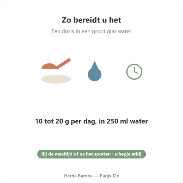 Nutripure marien collageen frambozensmaak 310 g gebruik Paris Herba Barona