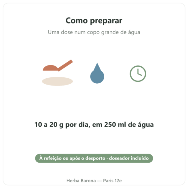 Colagénio marinho sabor framboesa Nutripure 310 g modo de utilização Paris Herba Barona