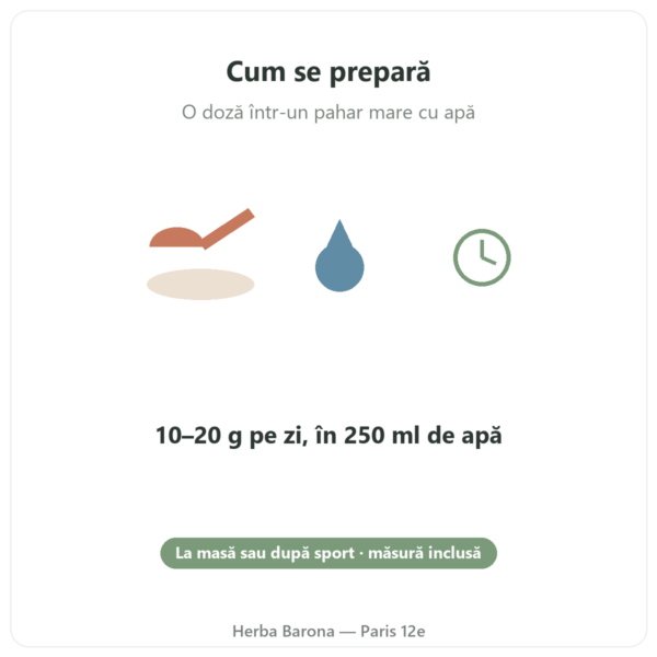 Colagen marin cu aromă de zmeură Nutripure 310 g mod de utilizare Paris Herba Barona