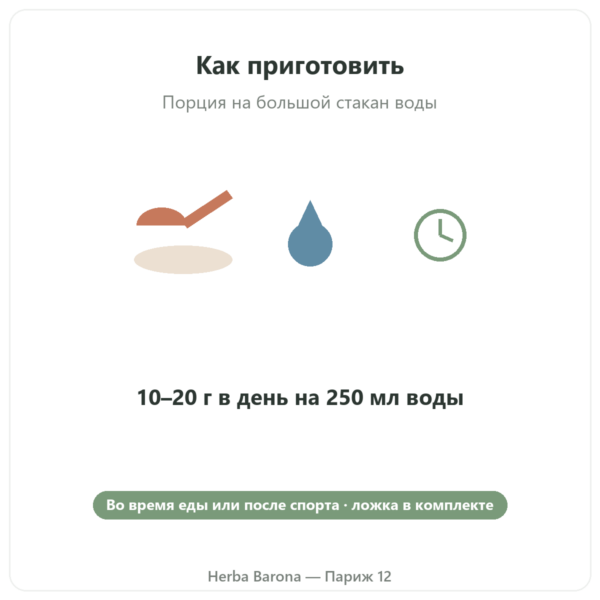 Морской коллаген со вкусом малины Nutripure 310 г способ применения Paris Herba Barona