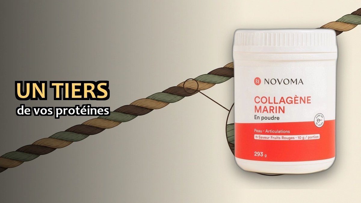 Vidéo Collagène marin fruits rouges Novoma Collagène Marin en Poudre saveur fruits rouges Paris Herba Barona