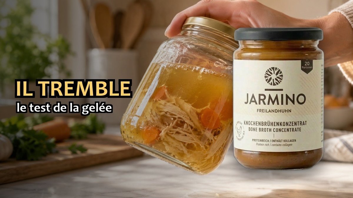 Vidéo Concentré de bouillon d'os de poulet Jarmino Concentré de bouillon d'os de poulet (200g) Paris Herba Barona