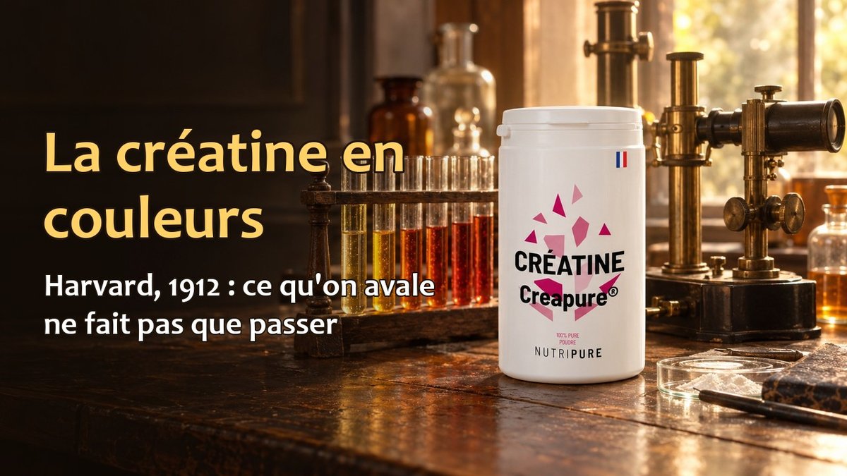 Vidéo Créatine Creapure Nutripure Paris Herba Barona