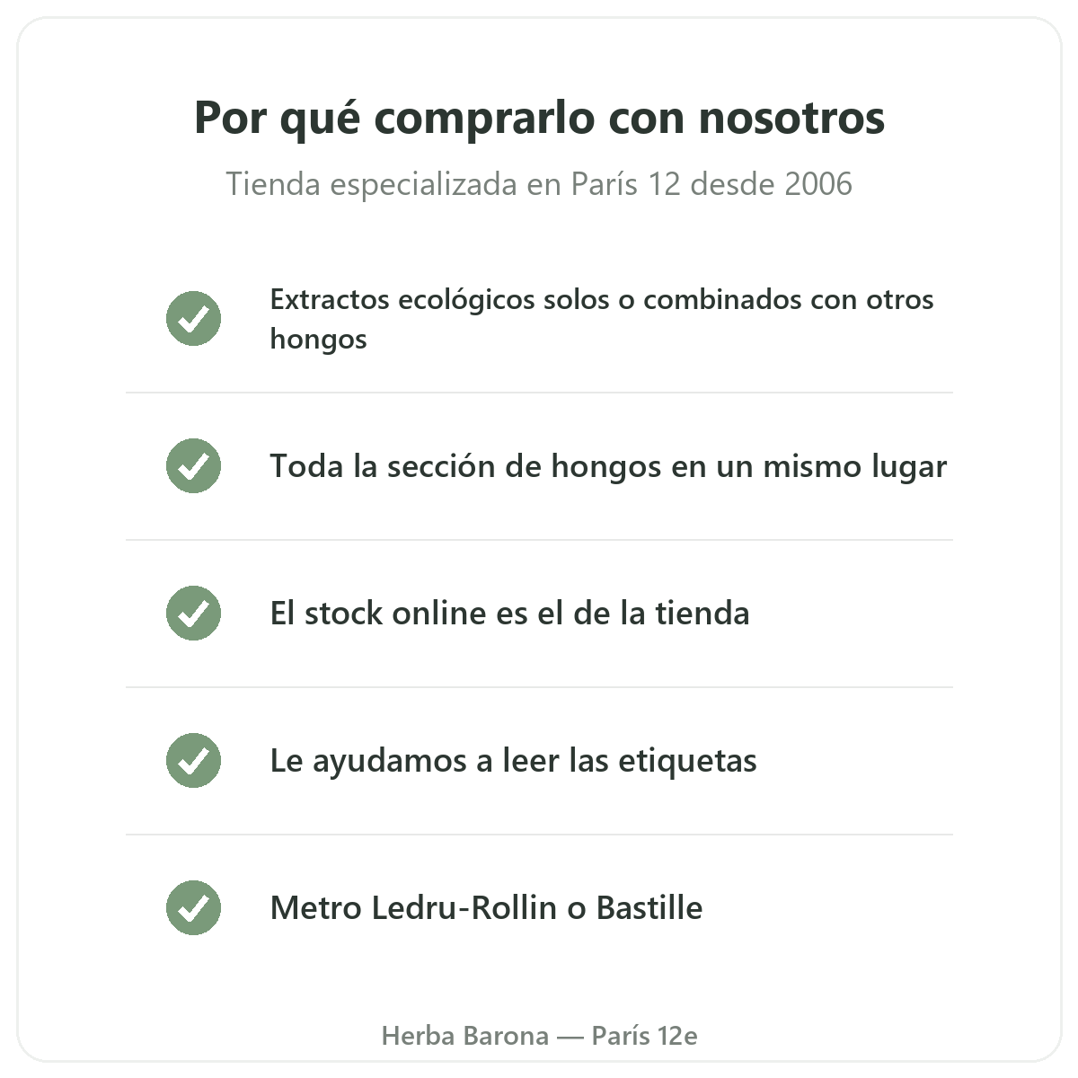 Melena de león París: por qué comprar en Herba Barona París 12