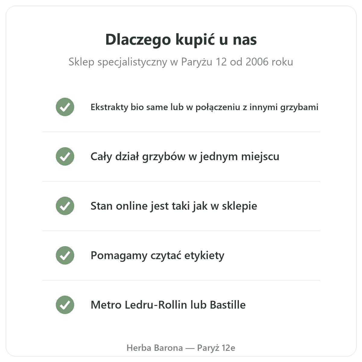 Soplówka jeżowata Paryż: dlaczego kupić w Herba Barona Paryż 12