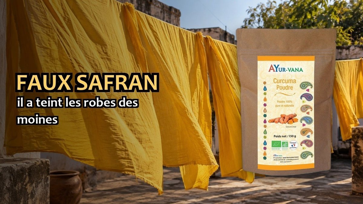 Vidéo Curcuma en poudre Ayur-vana Poudre de curcuma bio 150 g Paris Herba Barona