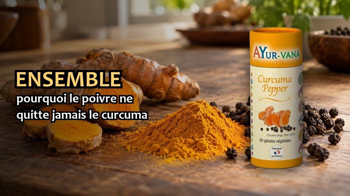 Vidéo Curcuma Poivre Ayur-vana Paris Herba Barona