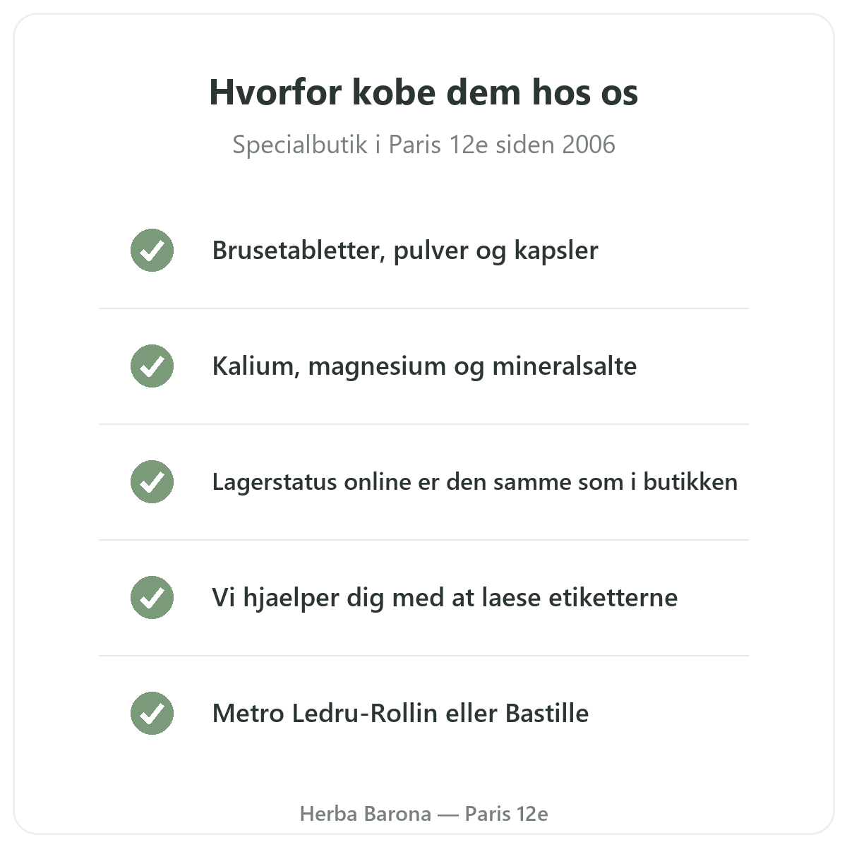 Elektrolytter Herba Barona
