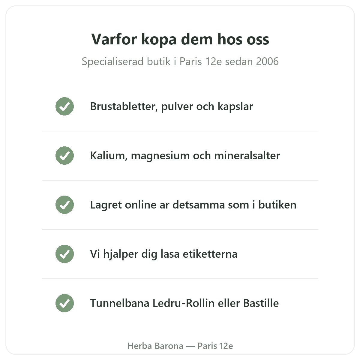 Elektrolyter Herba Barona