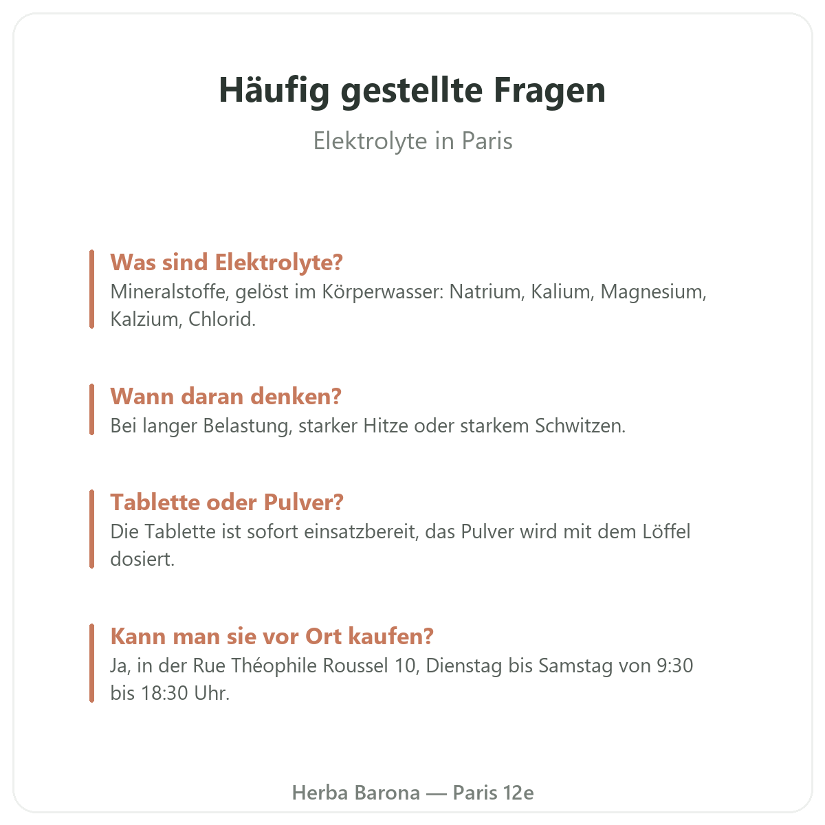 Elektrolyte Herba Barona