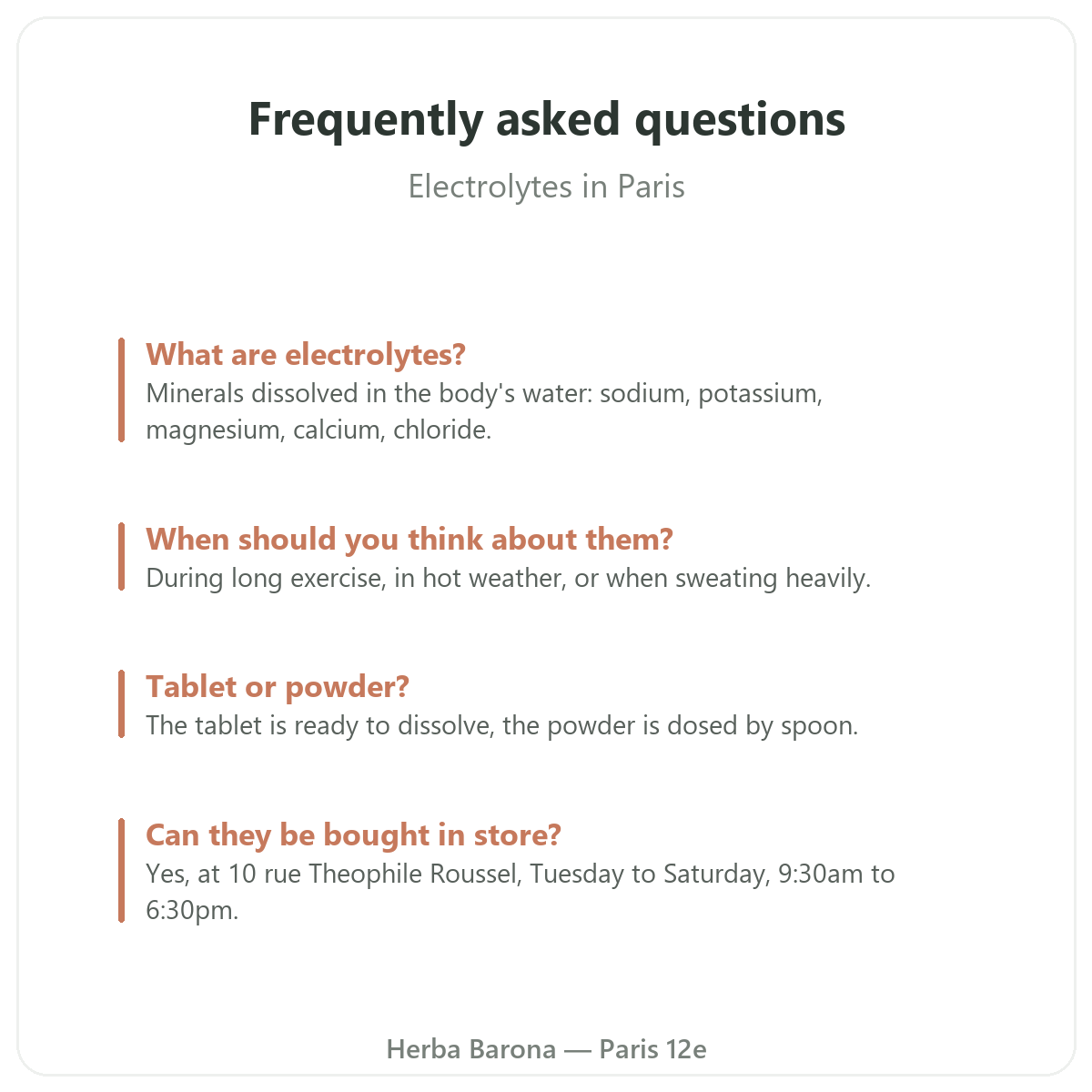 Electrolytes Herba Barona