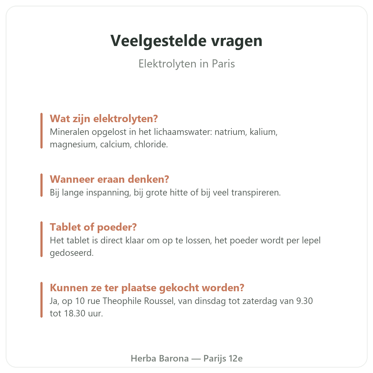 Elektrolyten Herba Barona