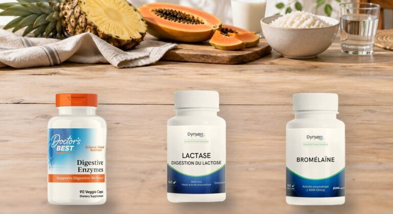 Digestive Enzymes Doctor's Best, Lactase 5000 ALU et Bromélaïne 5000 GDU Dynveo, Herba Barona Paris 12e