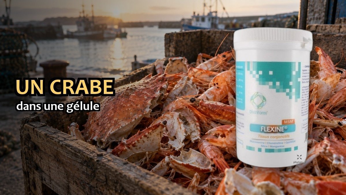 Vidéo Flexine glucosamine chondroïtine Distriform' Paris Herba Barona