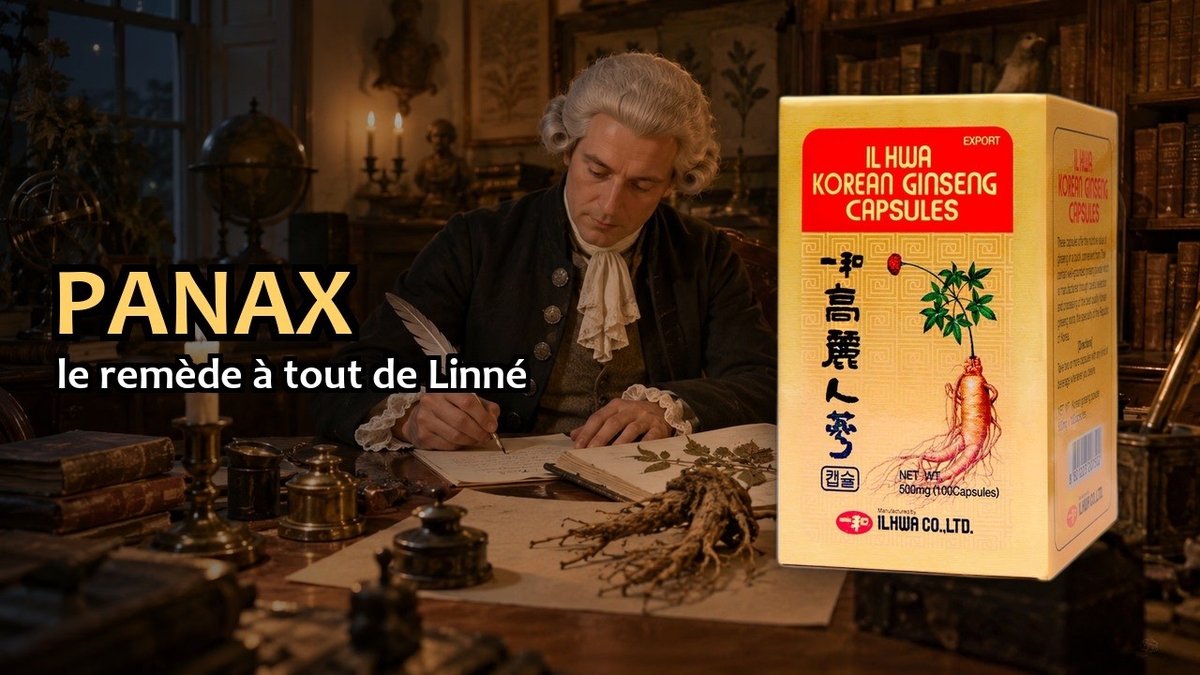 Vidéo Ginseng coréen 100 gélules IL HWA Ginseng coréen 100 capsules 500mg IL HWA Corée Paris Herba Barona