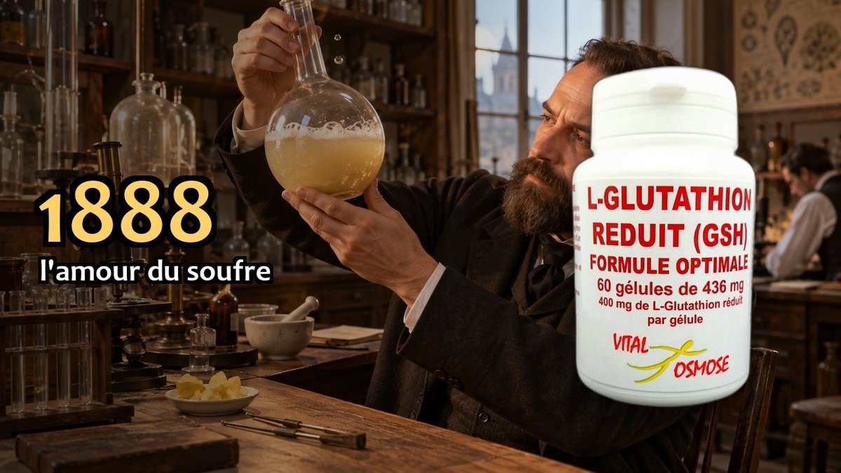 Vidéo Glutathion réduit 400 mg Vital Osmose Paris Herba Barona