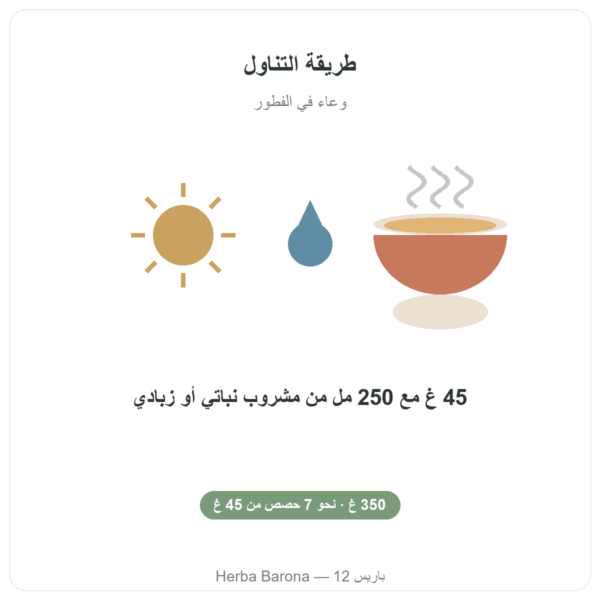 Pure Granola بالموز والكاجو عضوية Nutripure 350 غ طريقة الاستخدام Paris Herba Barona