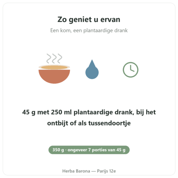 Pure Granola chocolade bio Nutripure 350 g zo geniet u ervan Paris Herba Barona