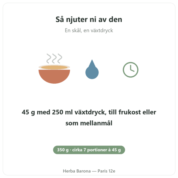 Pure Granola choklad ekologisk Nutripure 350 g så njuter ni av den Paris Herba Barona