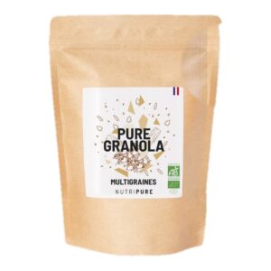 Pure Granola Multigraines bio Nutripure sarrasin et graines sachet 350 g Paris Herba Barona
