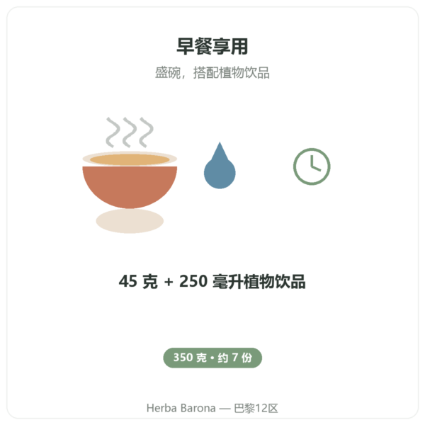 Pure Granola 多谷物有机格兰诺拉 Nutripure 350 克 食用方法 Paris Herba Barona