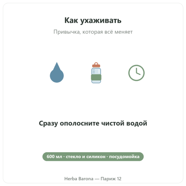 Стеклянный шейкер для протеина GreenShaker 2.0 Greenwhey 600 мл способ применения Paris Herba Barona