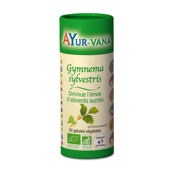 Gymnema Sylvestris bio Ayur-vana 60 gélules végétales Paris Herba Barona