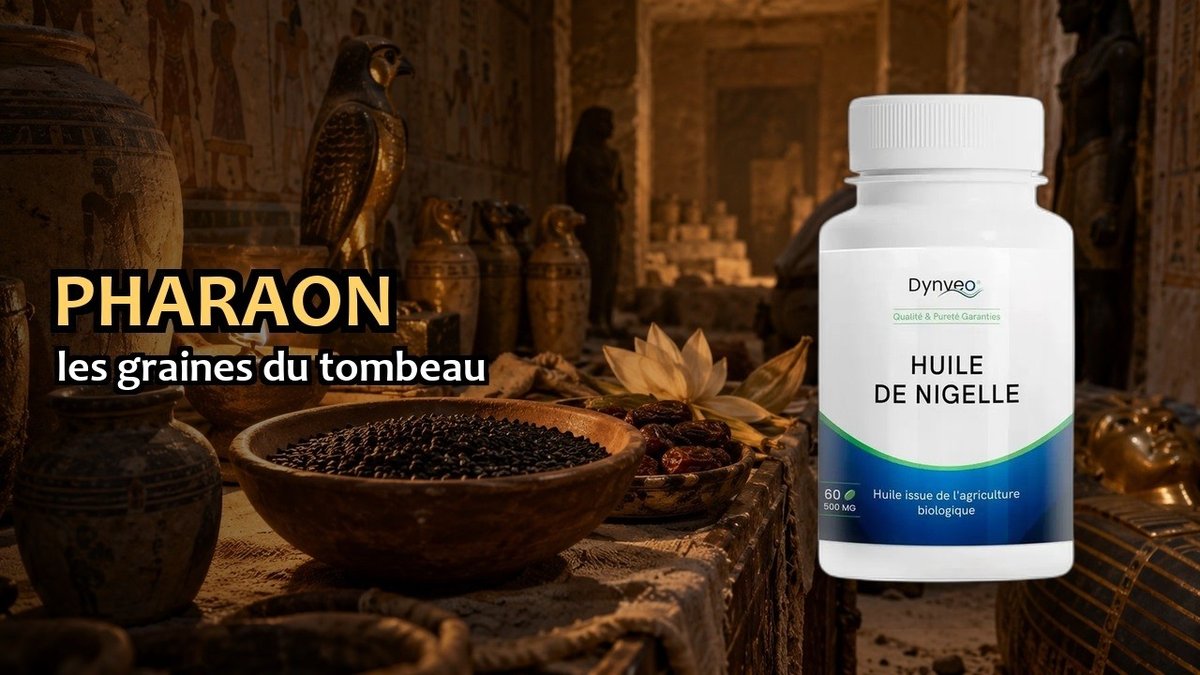 Vidéo Huile de nigelle Dynveo Huile de Nigelle (cumin noir) Paris Herba Barona