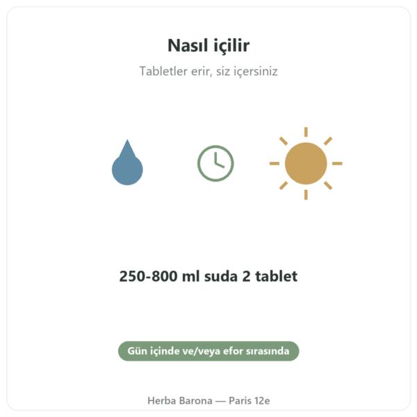 Hydrapure Elektrolit Nutripure – Egzotik Meyve Aromalı – 30 Tablet kullanım Paris Herba Barona