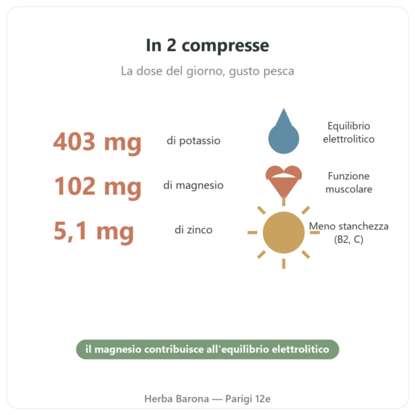Hydrapure elettroliti Nutripure – pesca – 30 compresse benefici e cifre chiave Paris Herba Barona