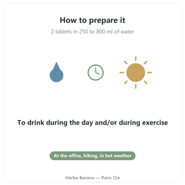 Hydrapure Electrolytes Nutripure – peach – 30 tablets how to use Paris Herba Barona