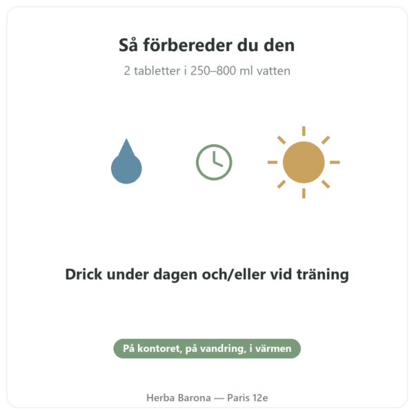 Hydrapure elektrolyter Nutripure – persika – 30 brustabletter användning Paris Herba Barona