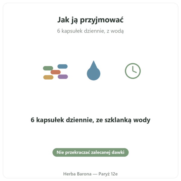 L-Arginina Base Nutrimuscle (Nutrielement) – 120 kapsułek sposób użycia Paris Herba Barona