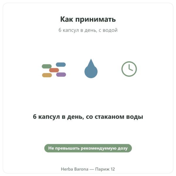 L-Аргинин Base Nutrimuscle (Nutrielement) – 120 капсул способ применения Paris Herba Barona