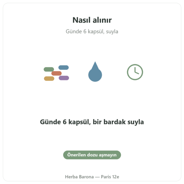 L-Arjinin Base Nutrimuscle (Nutrielement) – 120 Kapsül kullanım şekli Paris Herba Barona