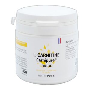 L-Carnitine Carnipure Nutripure 2000 mg par dose poudre pot 90 g Paris Herba Barona