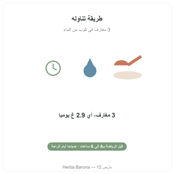 L-Carnitine Carnipure® Nutripure مسحوق 90 غ طريقة الاستخدام Paris Herba Barona